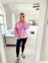 Load image into Gallery viewer, Aria Colorblock Stripe Top
