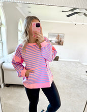 Load image into Gallery viewer, Aria Colorblock Stripe Top
